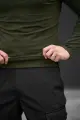 Лонгслів чоловічий базовий "Pulse" Intruder хакі - Фото 7