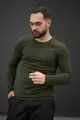Лонгслів чоловічий базовий "Pulse" Intruder хакі - Фото 2