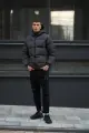 Пуховик зимовий чоловічий "Heat" Intruder сірий - Фото 7