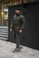 Пуховик зимовий чоловічий "Heat" Intruder хакі - Фото 5
