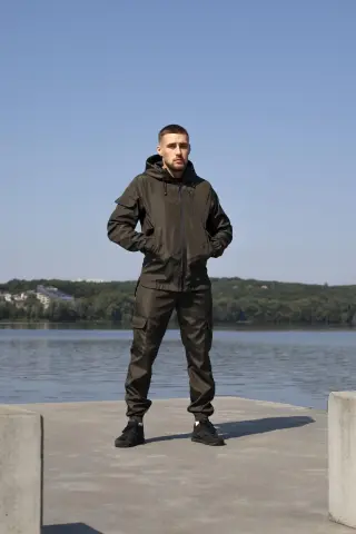 Комплект чоловічий soft shell "Easy" Intruder хакі
