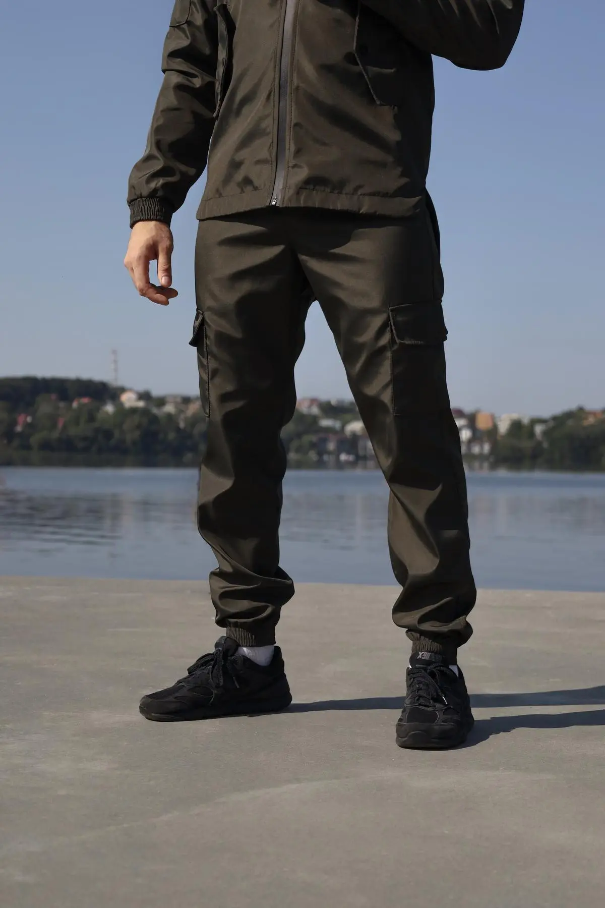 Комплект чоловічий soft shell "Easy" Intruder хакі