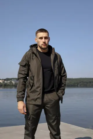 Комплект чоловічий soft shell "Easy" Intruder хакі
