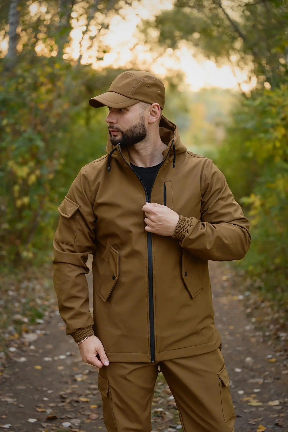 Костюм чоловічий soft shell Intruder койот