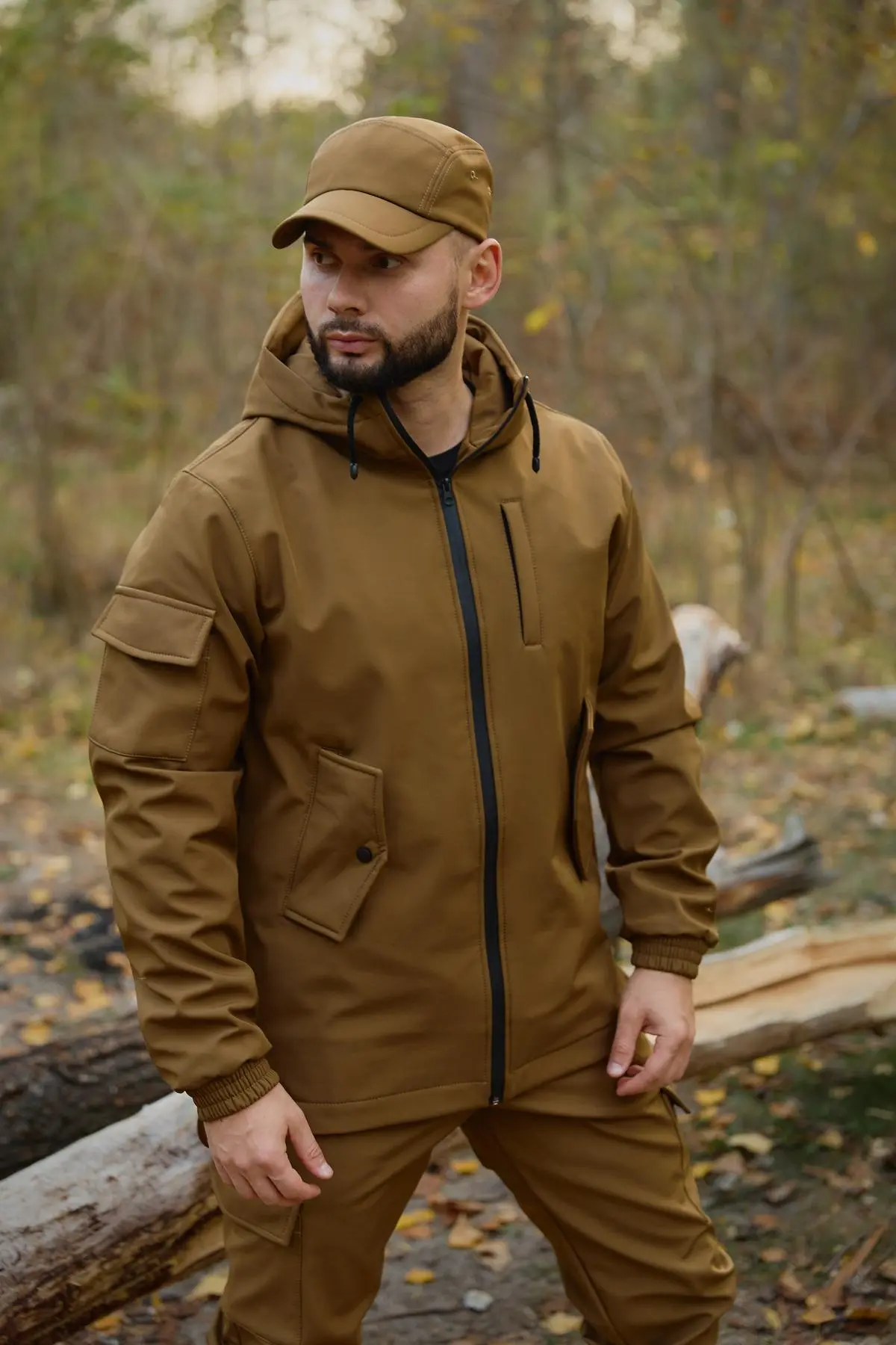 Костюм чоловічий soft shell Intruder койот
