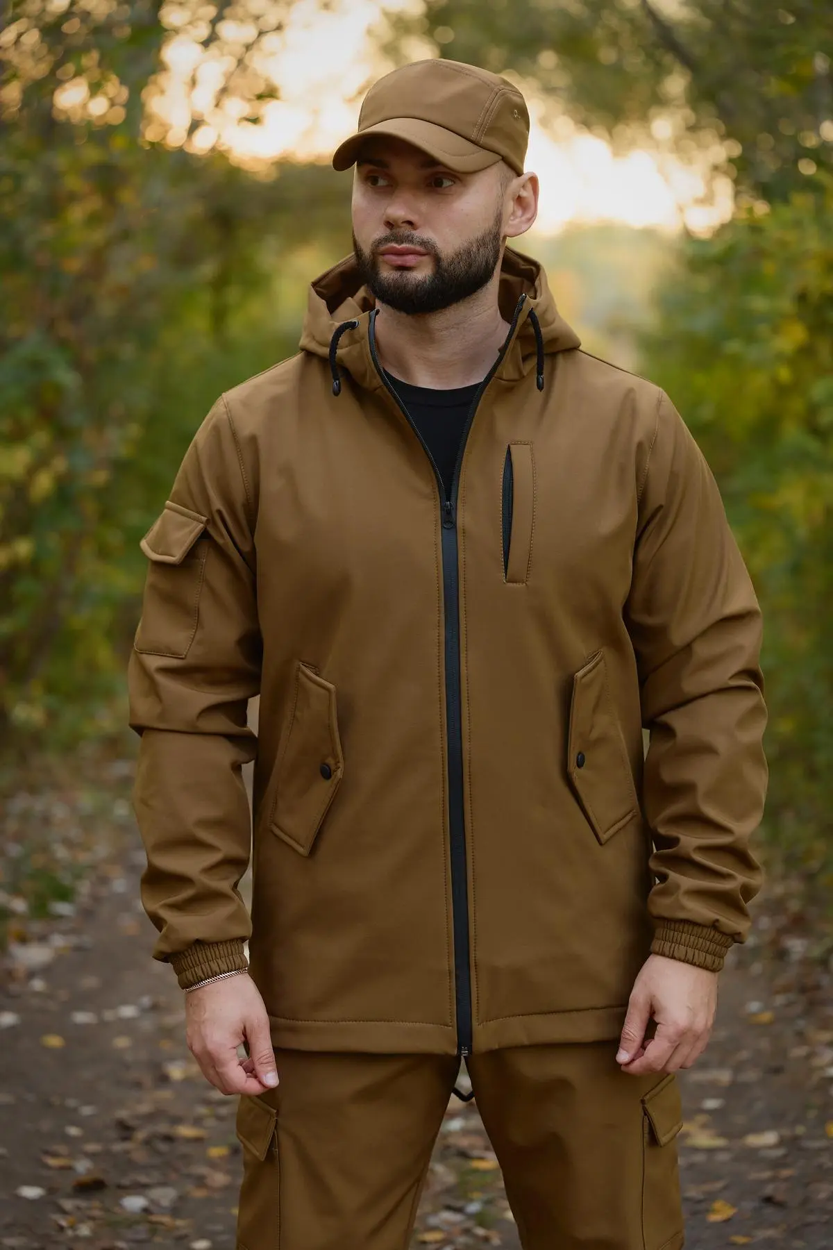 Костюм чоловічий soft shell Intruder койот