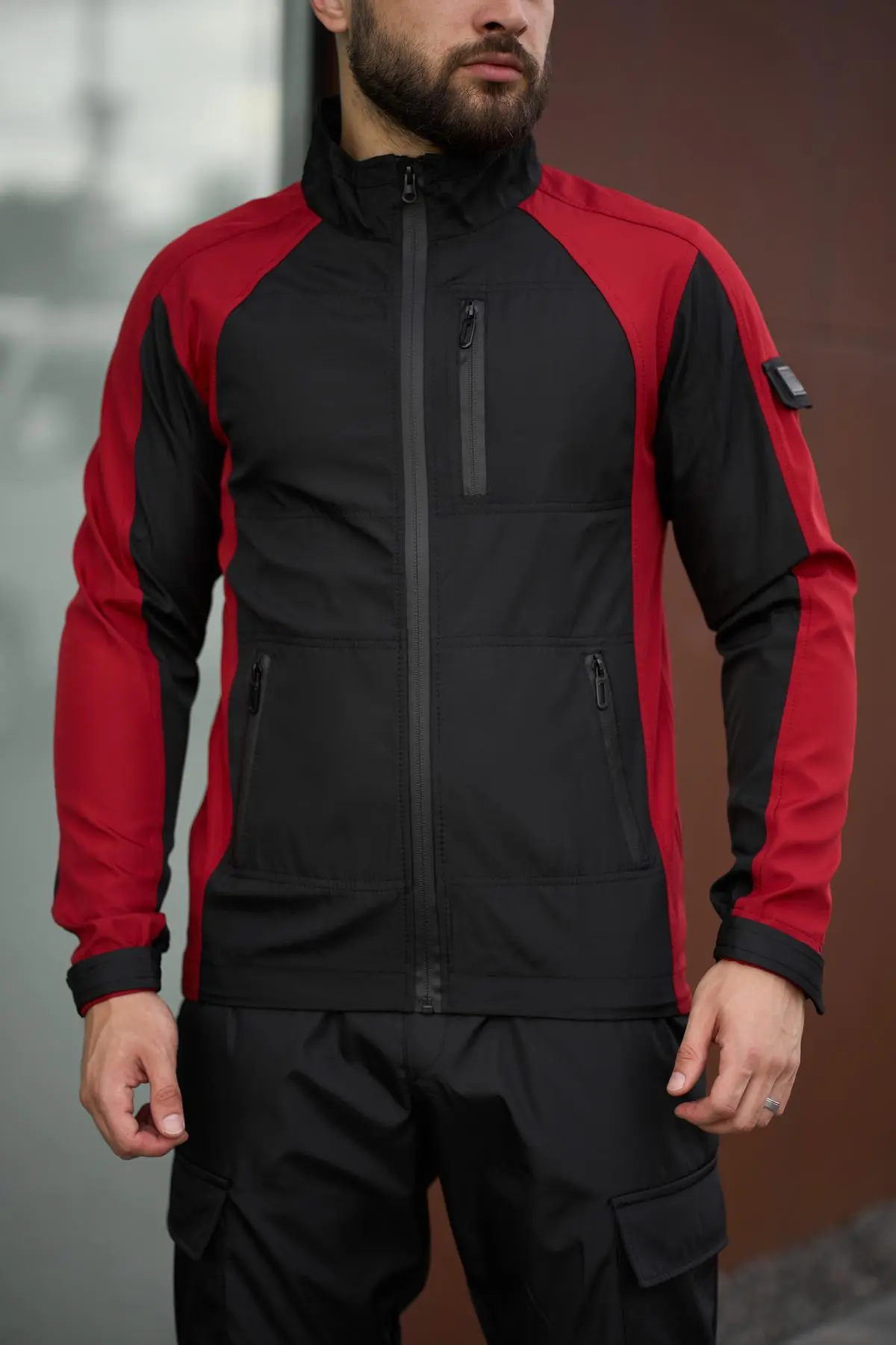 Куртка чоловіча soft shell light "iForce" Intruder червона