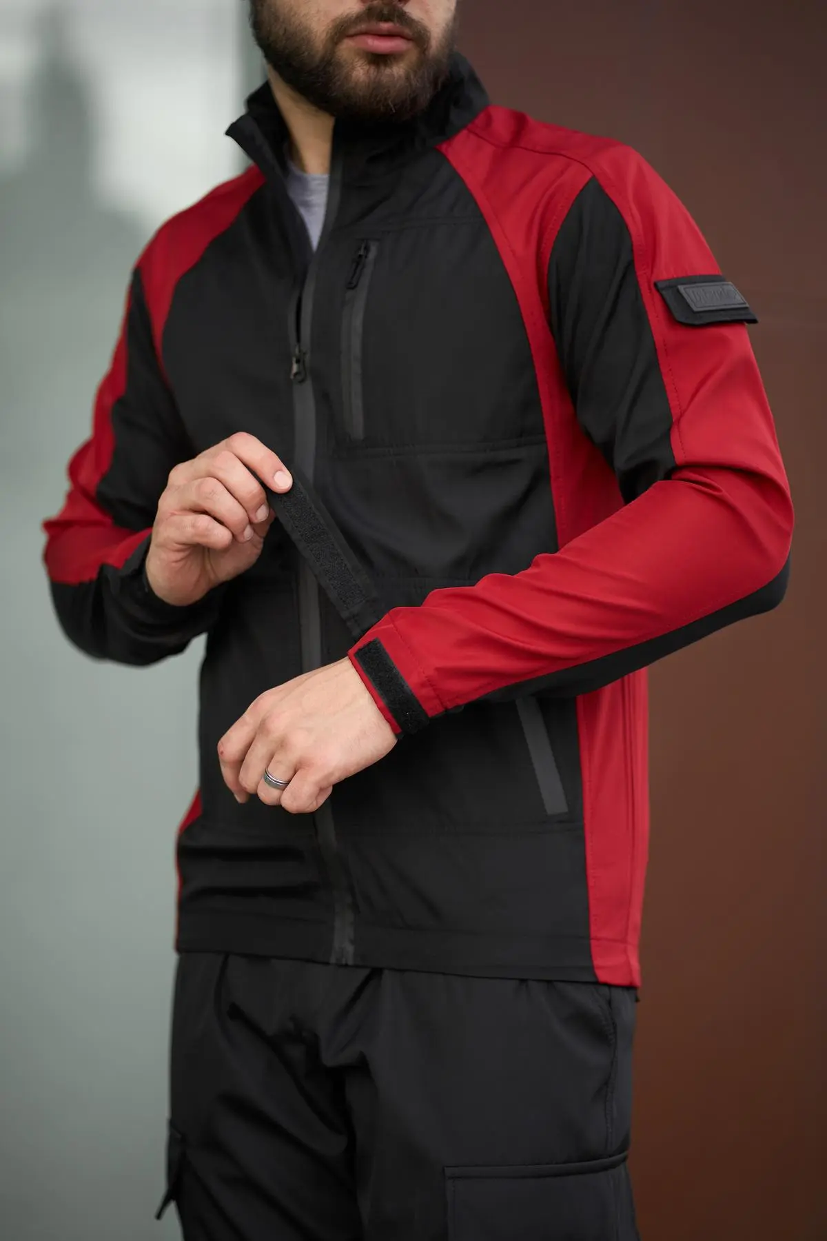 Куртка чоловіча soft shell light "iForce" Intruder червона