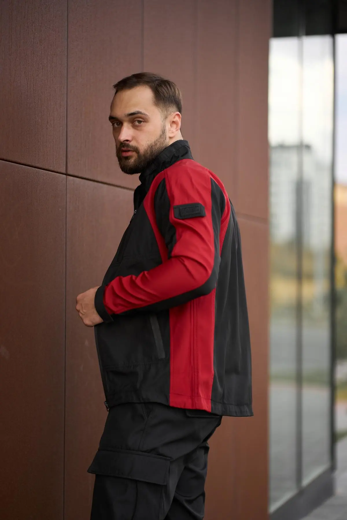 Куртка чоловіча soft shell light "iForce" Intruder червона