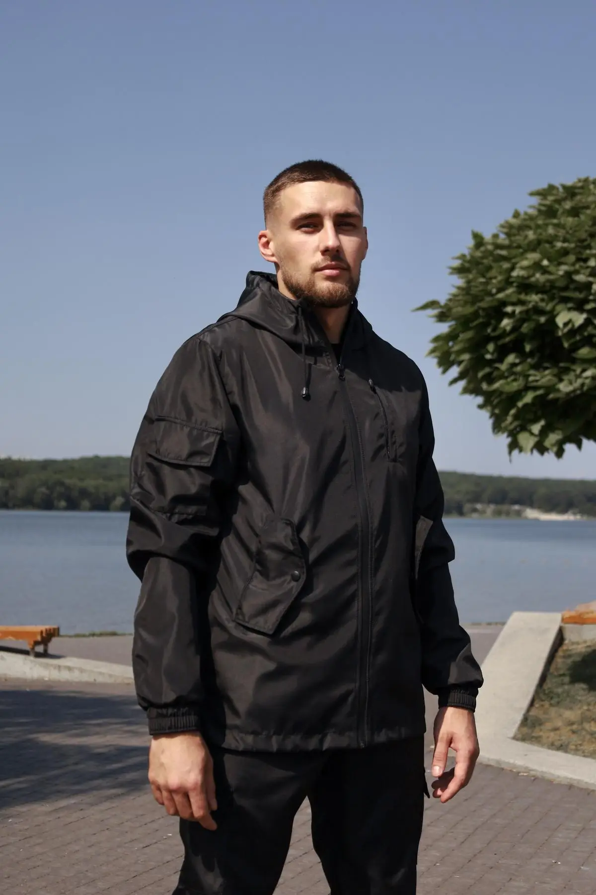 Комплект чоловічий soft shell "Easy" Intruder чорний