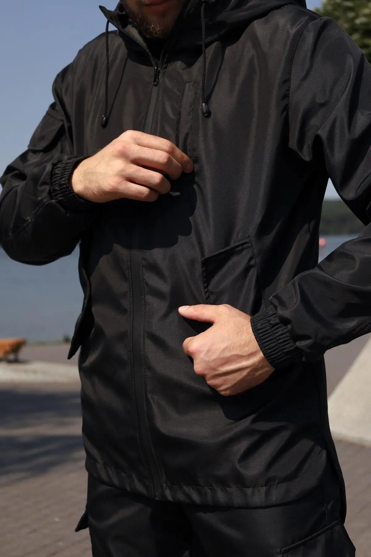 Комплект чоловічий soft shell "Easy" Intruder чорний