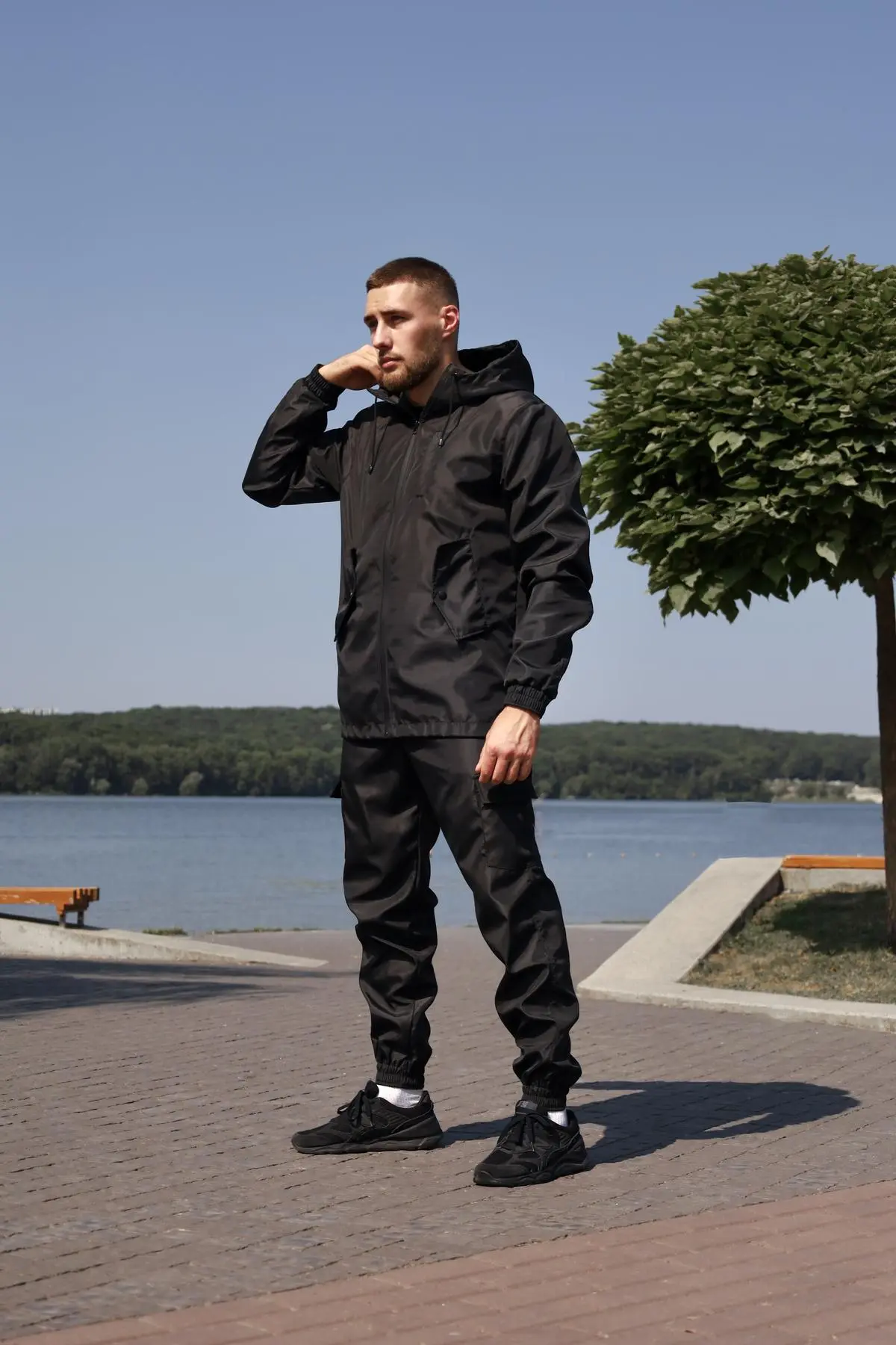 Комплект чоловічий soft shell "Easy" Intruder чорний