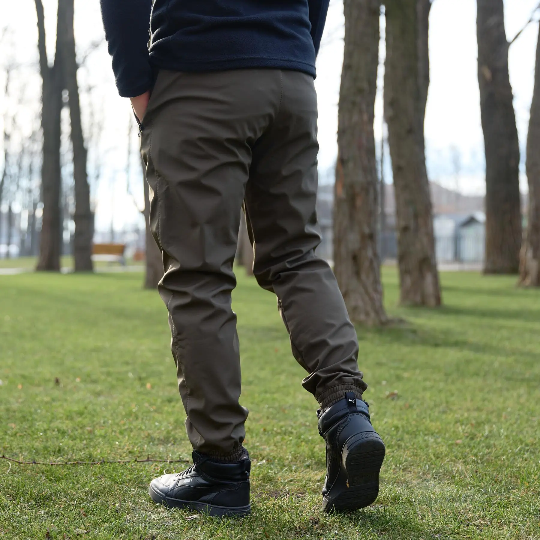 Штани чоловічі soft shell "Basic" Intruder хакі