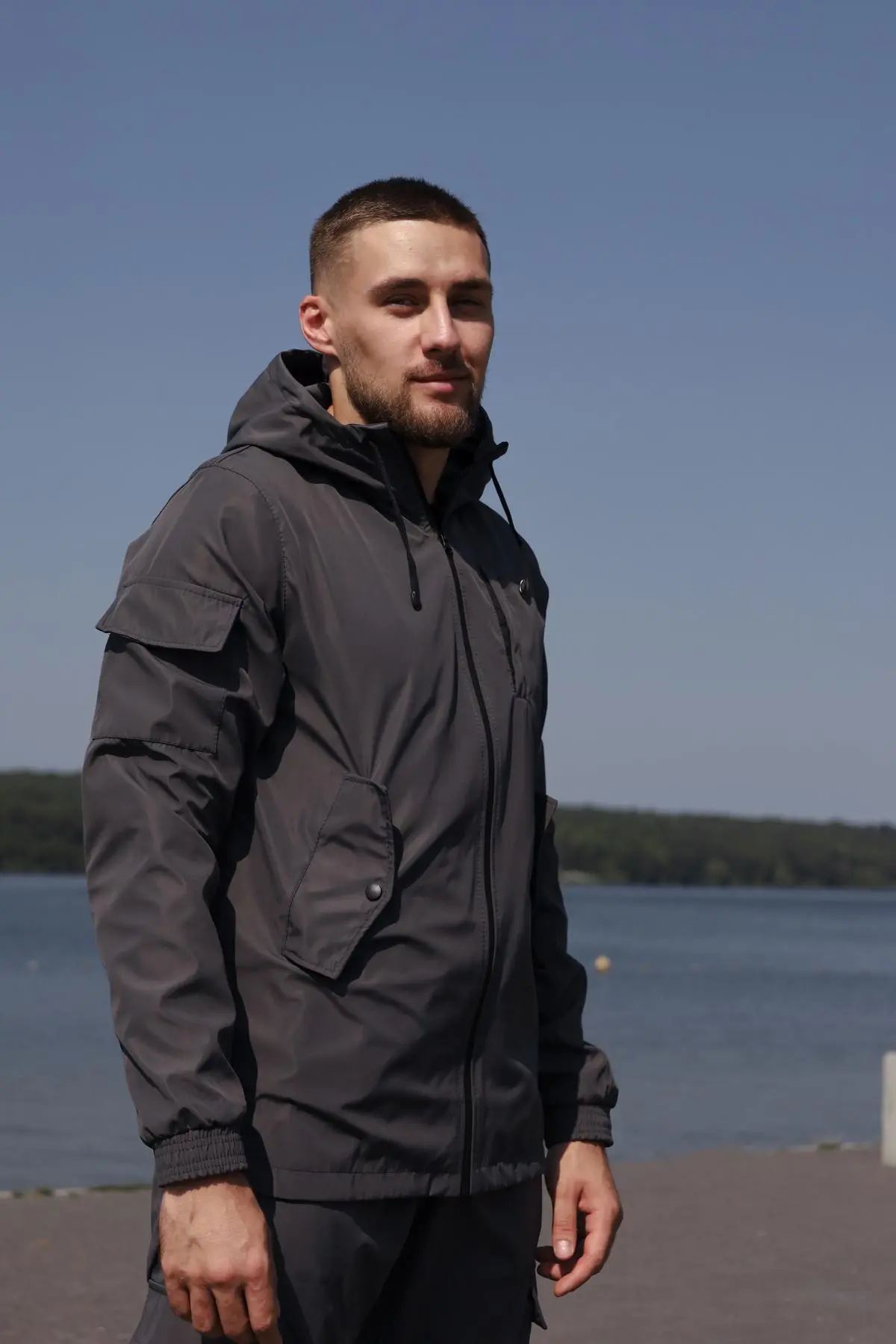 Комплект чоловічий soft shell "Easy" Intruder сірий