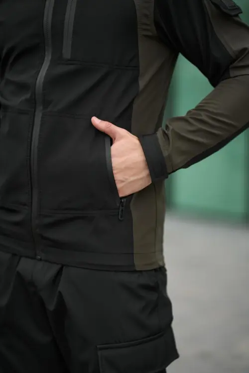 Куртка чоловіча soft shell light "iForce" Intruder хакі