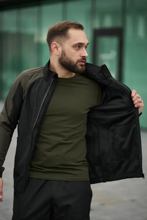 Куртка чоловіча soft shell light "iForce" Intruder хакі