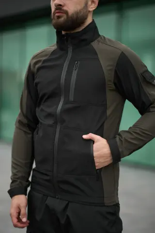 Куртка чоловіча soft shell light "iForce" Intruder хакі