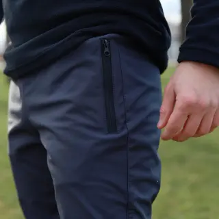 Штани чоловічі soft shell "Basic" Intruder сірі