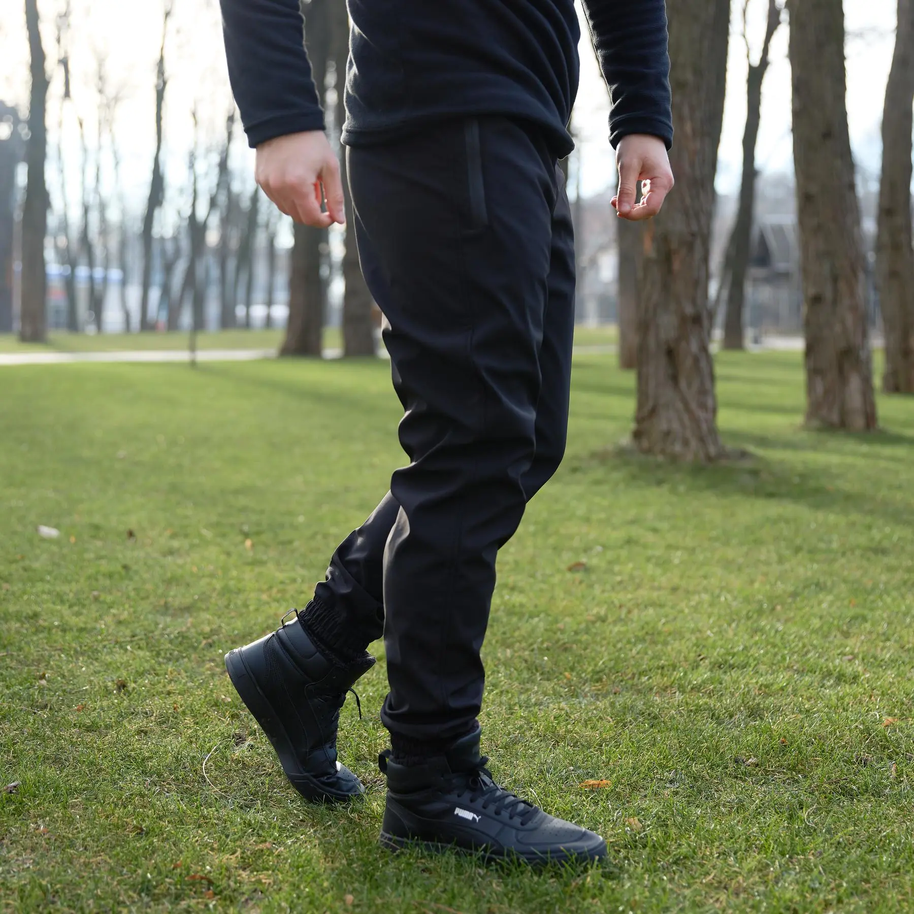 Штани чоловічі soft shell "Basic" Intruder чорні