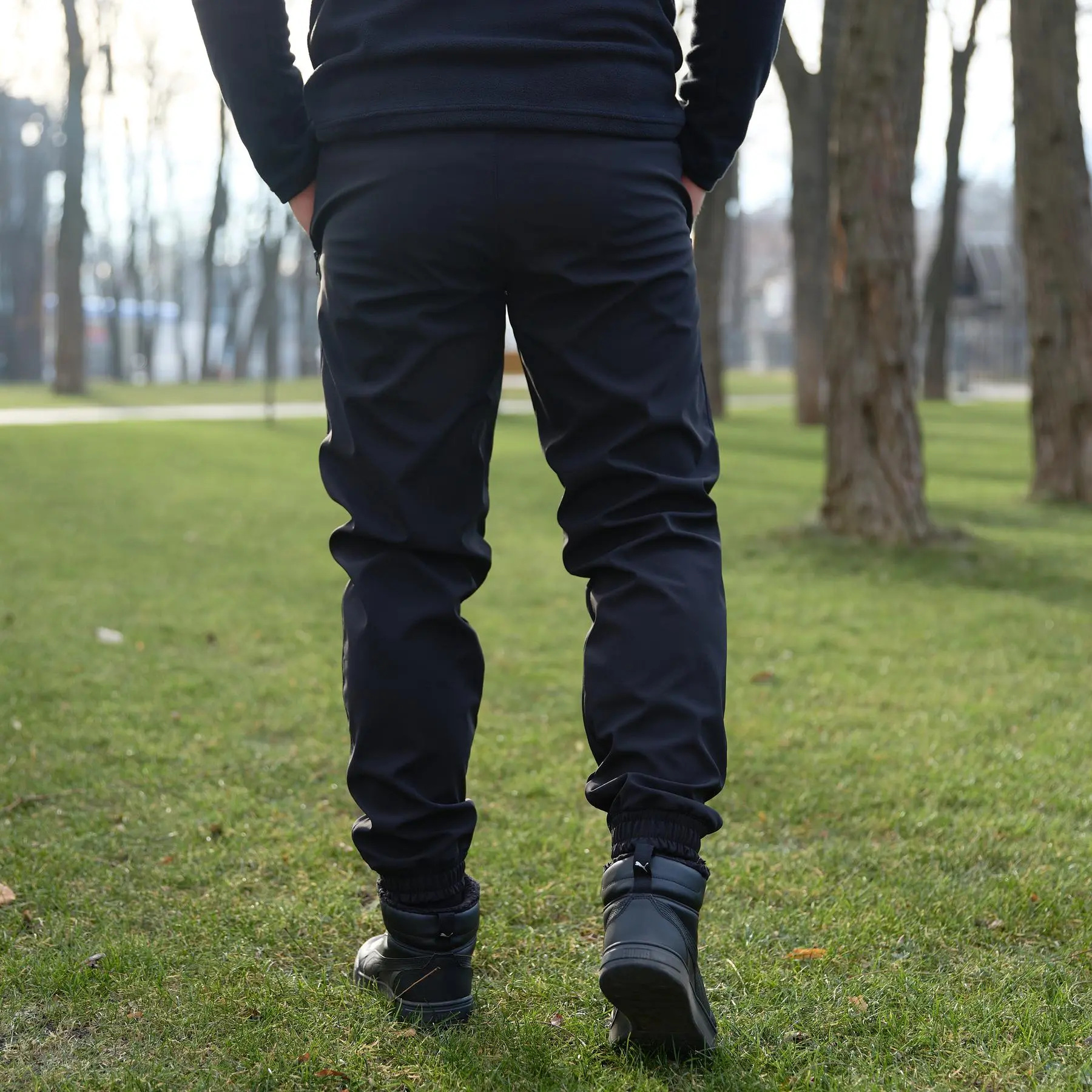 Штани чоловічі soft shell "Basic" Intruder чорні