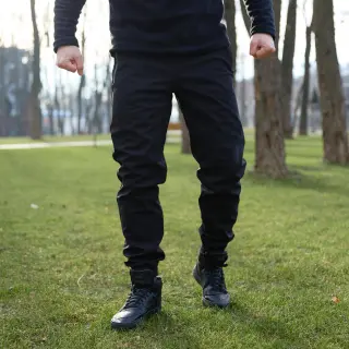 Штани чоловічі soft shell "Basic" Intruder чорні