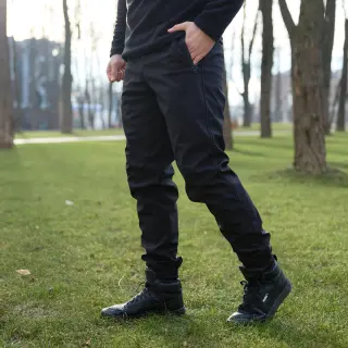 Штани чоловічі soft shell "Basic" Intruder чорні