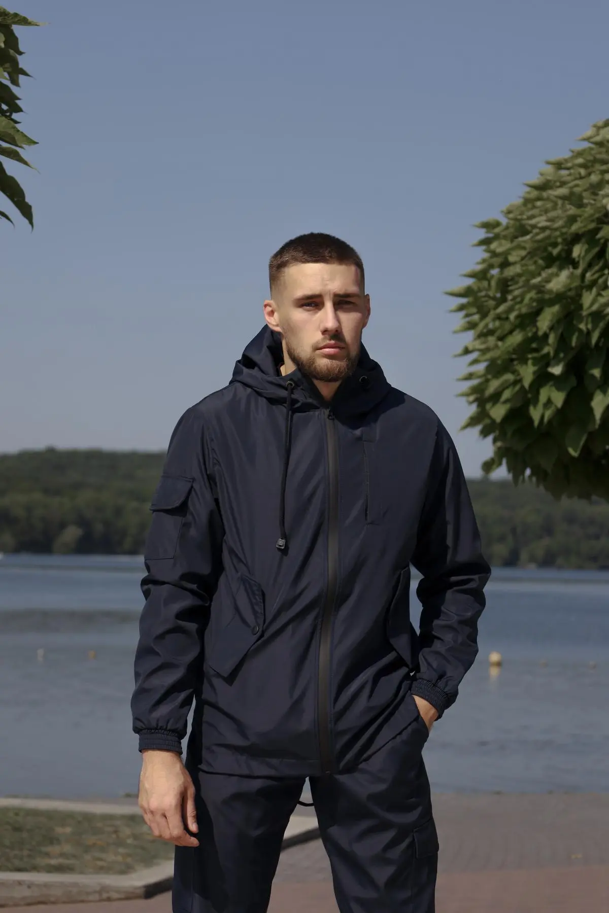 Комплект чоловічий soft shell "Easy" Intruder синій
