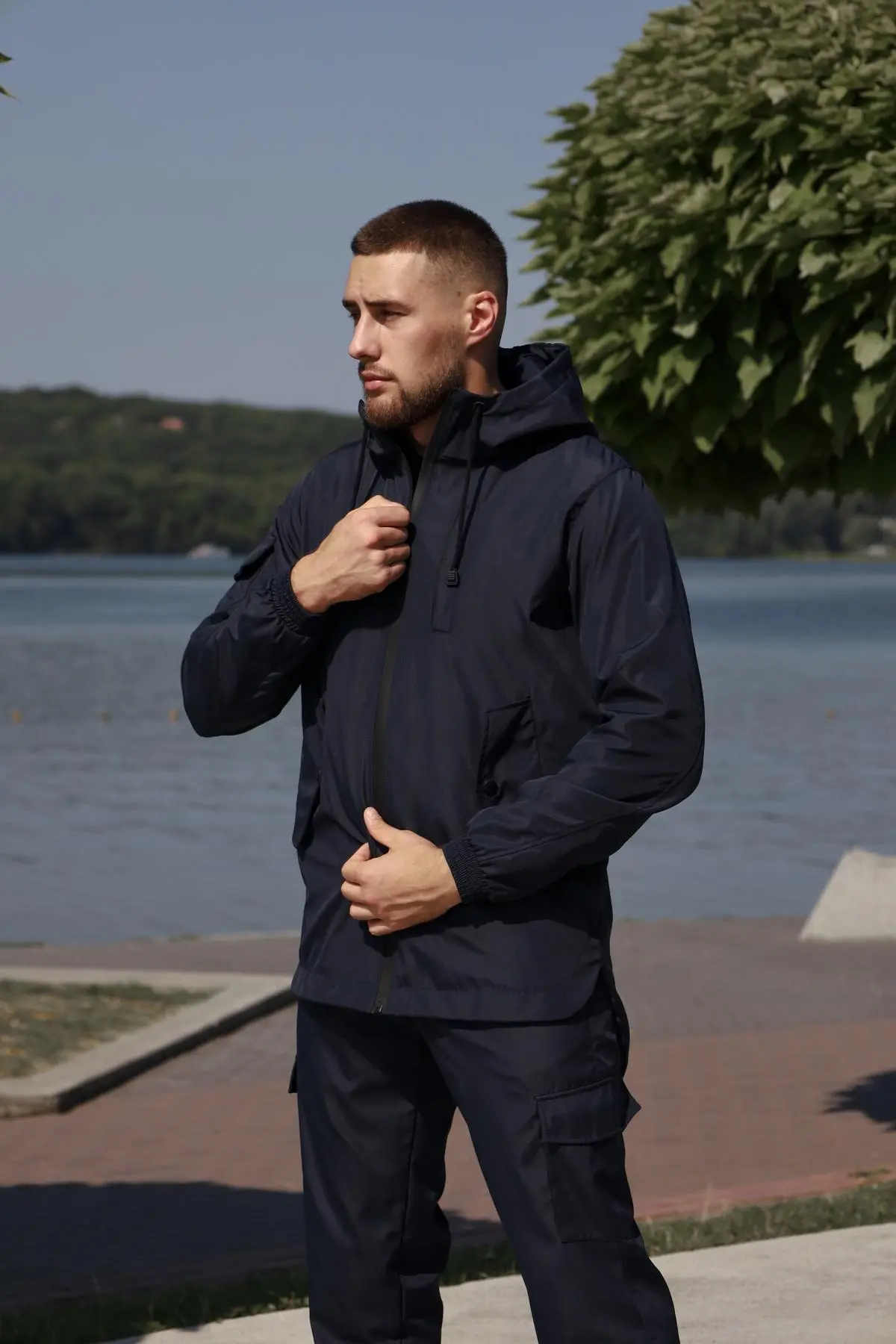 Комплект чоловічий soft shell "Easy" Intruder синій
