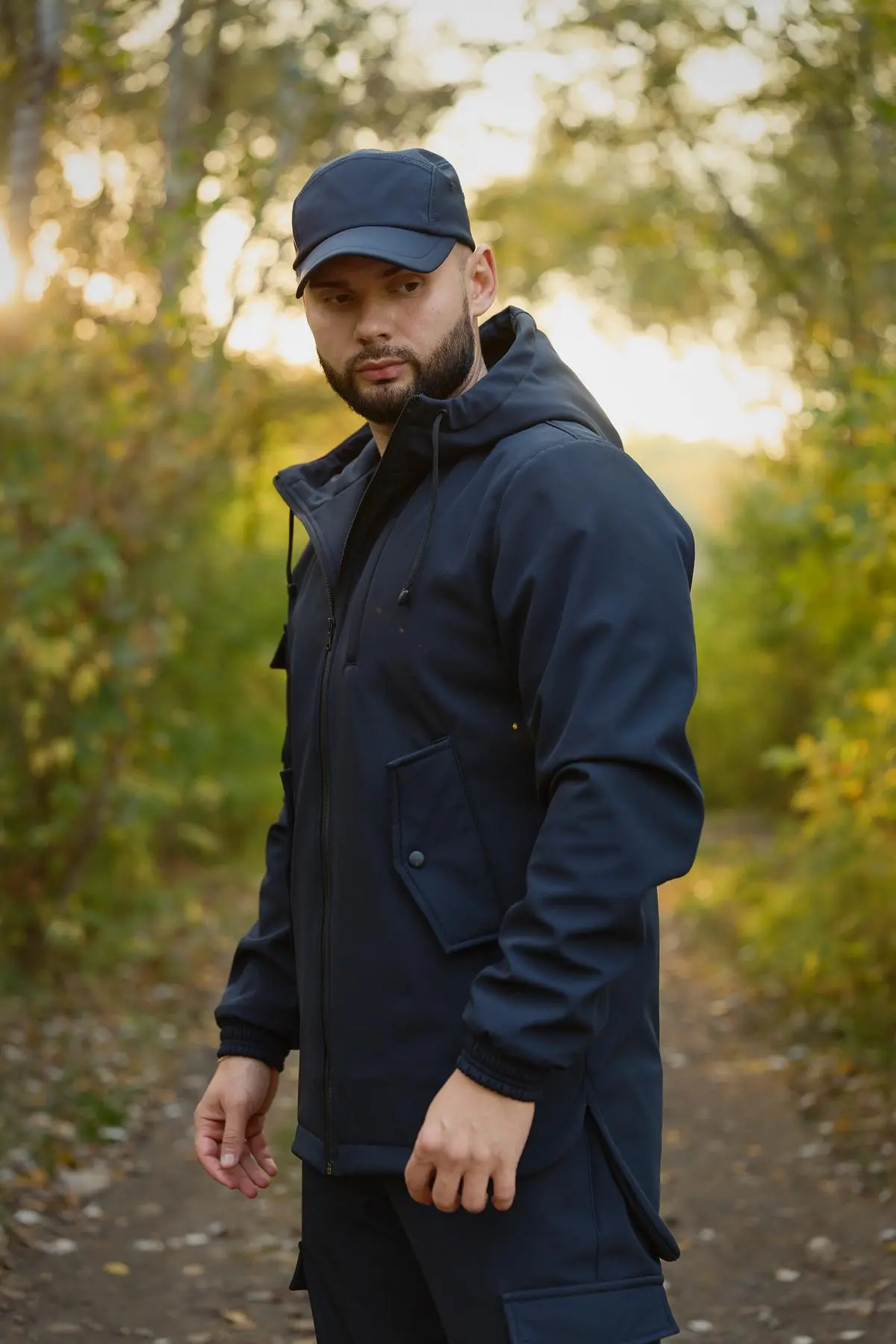 Костюм чоловічий soft shell Intruder синій