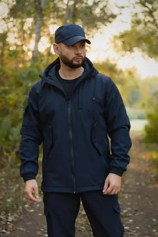 Костюм чоловічий soft shell Intruder синій