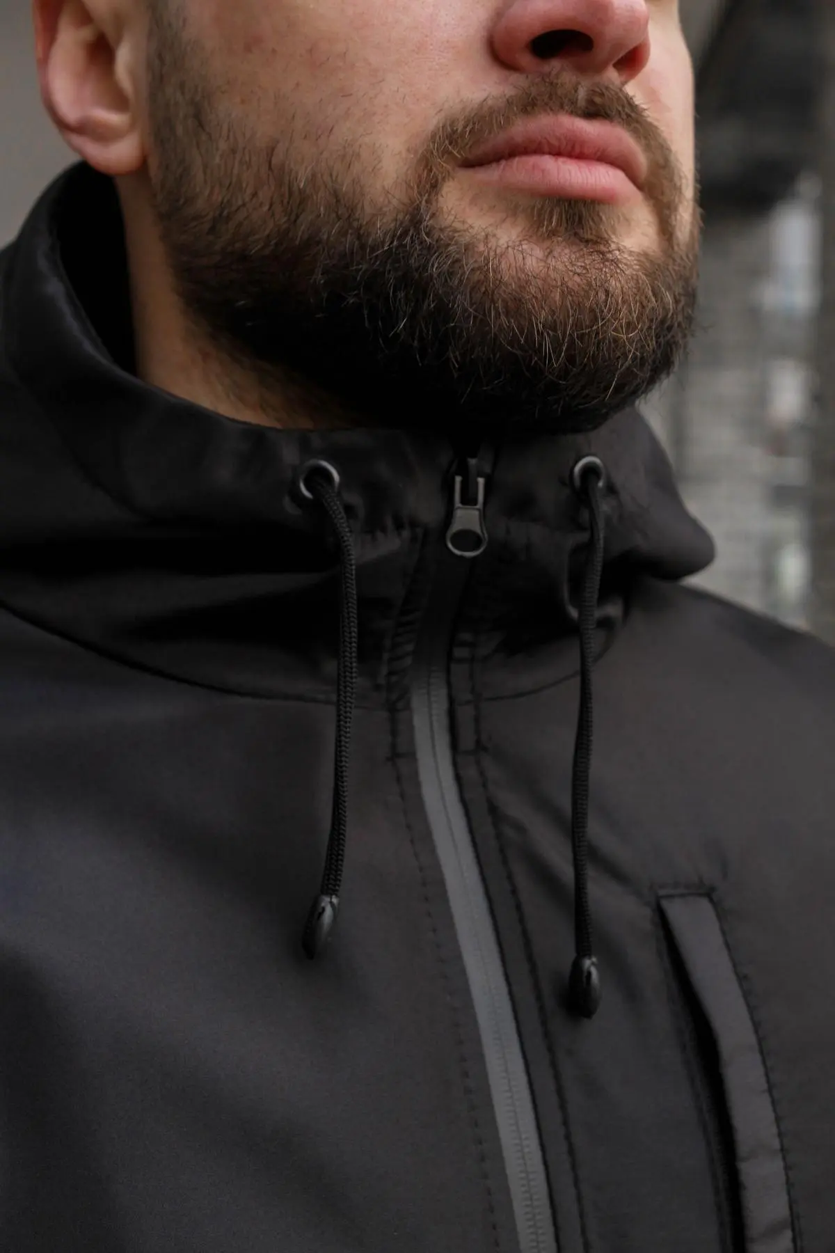 Куртка чоловіча soft shell "Easy" Intruder чорна