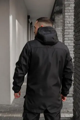 Куртка чоловіча soft shell "Easy" Intruder чорна