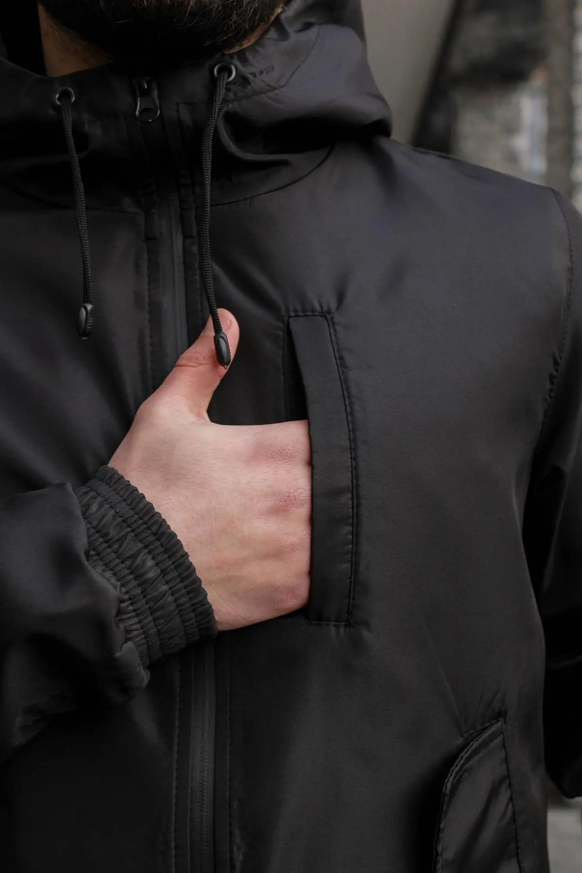 Куртка чоловіча soft shell "Easy" Intruder чорна