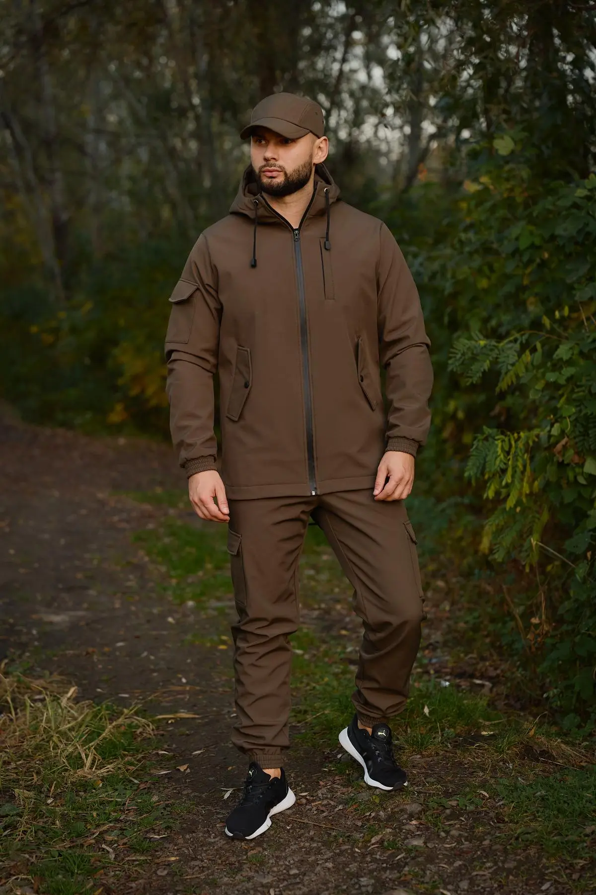 Костюм чоловічий soft shell Intruder хакі