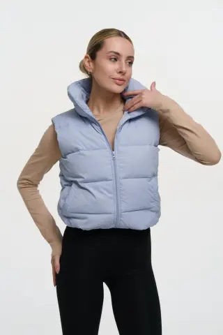 Жилетка жіноча "Lola" блакитна