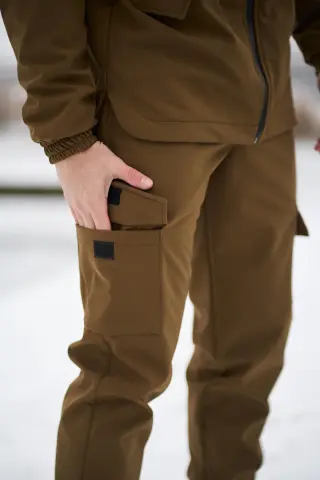 Штани чоловічі soft shell Intruder койот