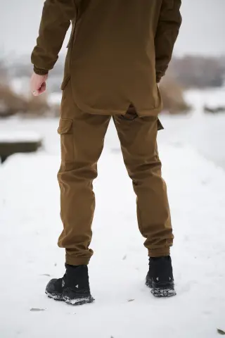 Штани чоловічі soft shell Intruder койот