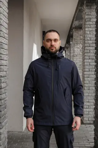 Куртка чоловіча soft shell "Easy" Intruder синя