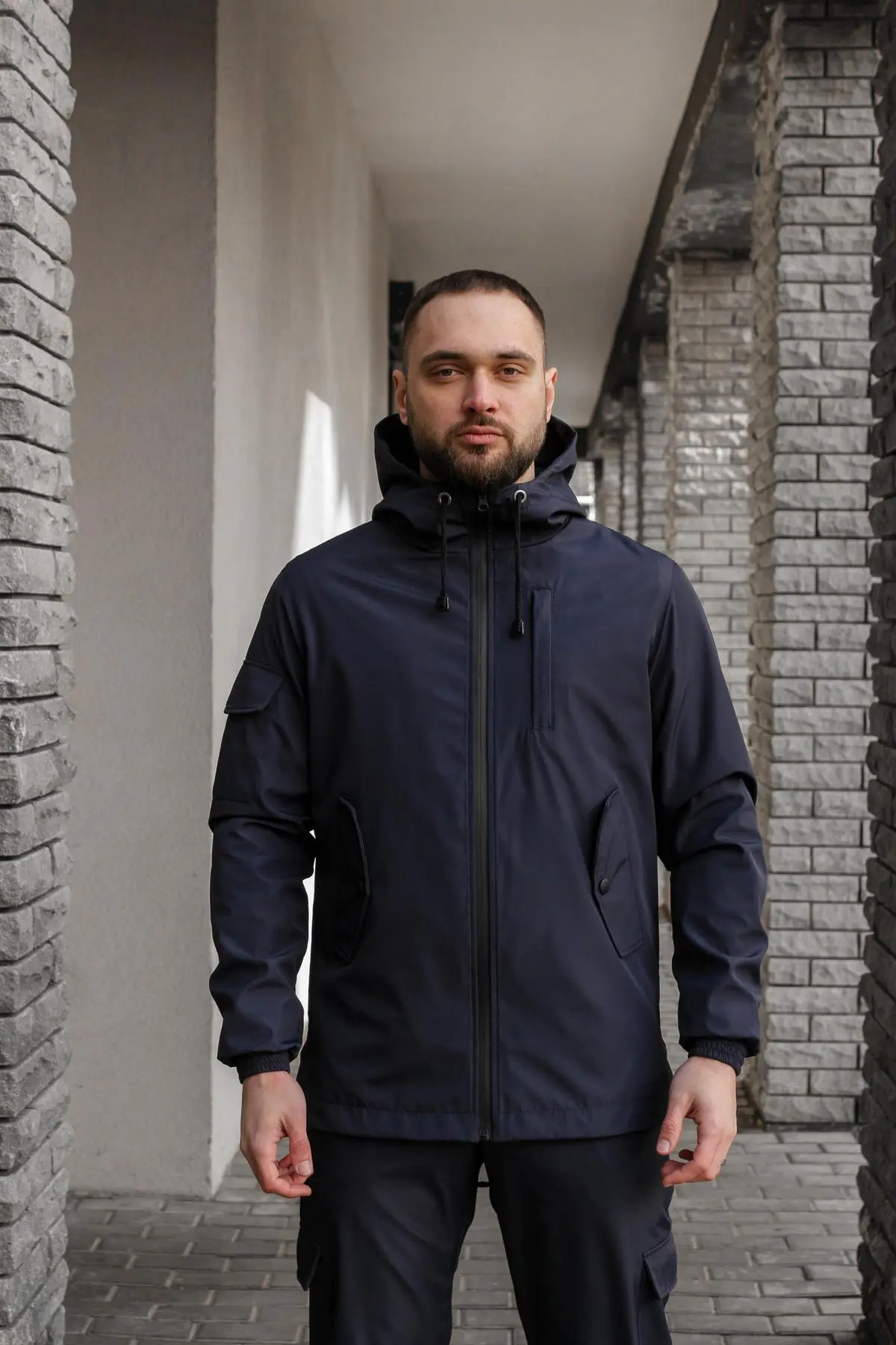 Куртка чоловіча soft shell "Easy" Intruder синя
