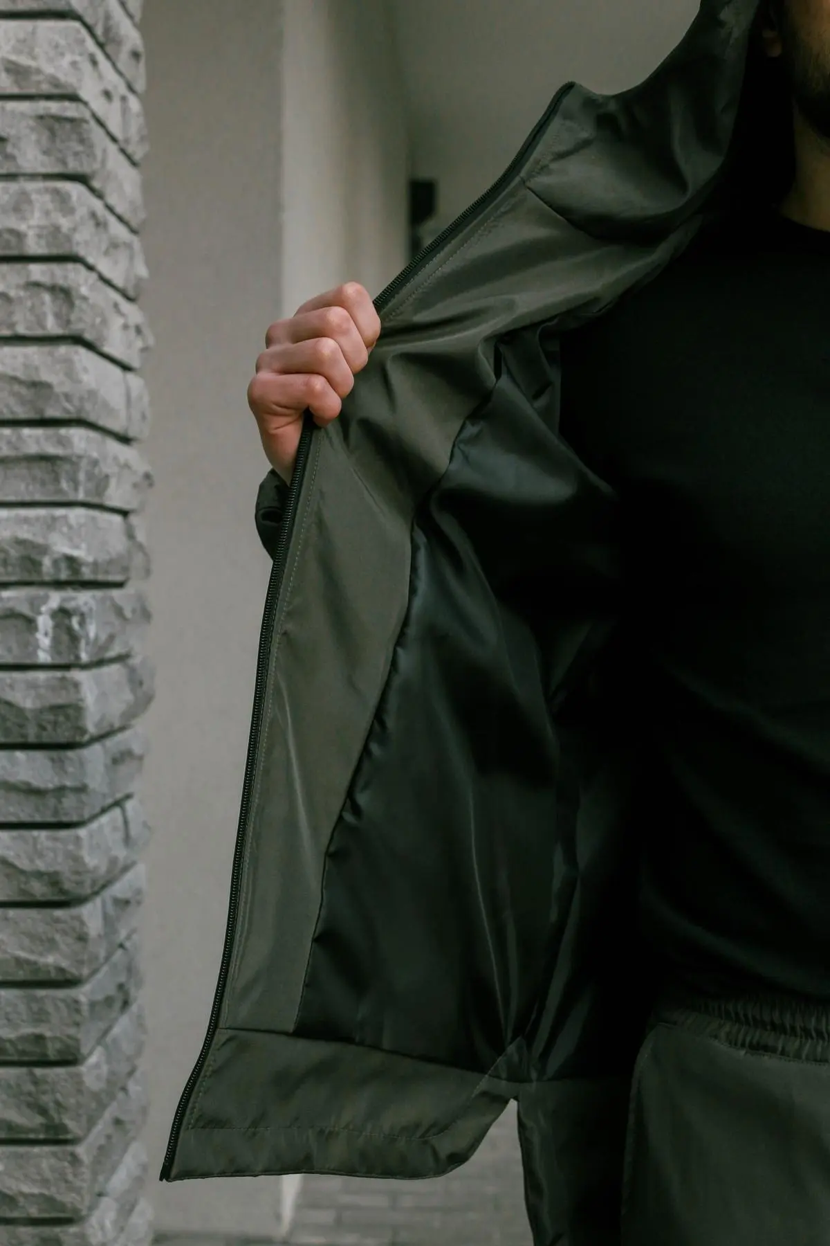 Куртка чоловіча soft shell "Easy" Intruder хакі