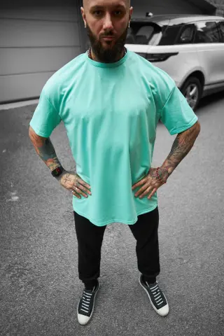 Футболка чоловіча "Loud" Intruder м'ятна