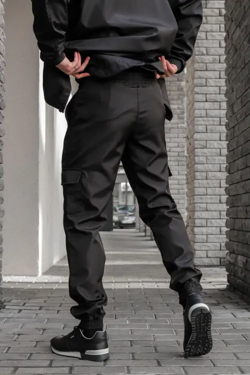 Штани чоловічі soft shell "Easy" Intruder чорні