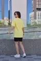 Футболка жіноча "Sunny" жовта - Фото 2