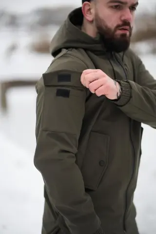 Куртка чоловіча soft shell Intruder хакі