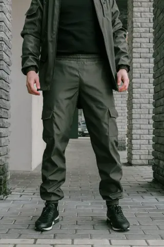 Штани чоловічі soft shell "Easy" Intruder хакі