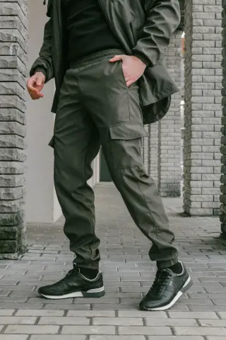 Штани чоловічі soft shell "Easy" Intruder хакі