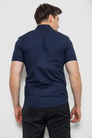 Сорочка чоловіча, колір синій, 214R7006