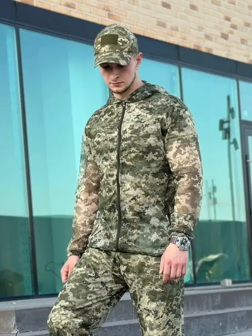 Москітний костюм + захист від комах піксель