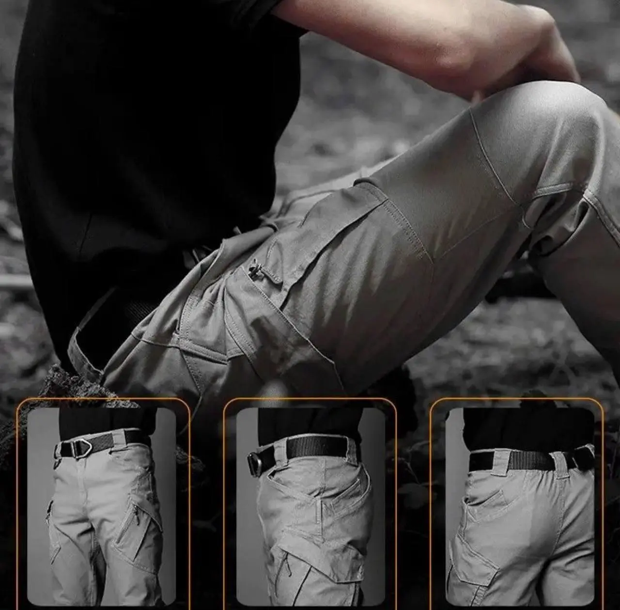 Штани тактичні Canvas IX9 Grey