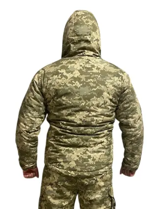 Winter Tactical Jacket Pixel Ripstop with Omni-Heat Lining